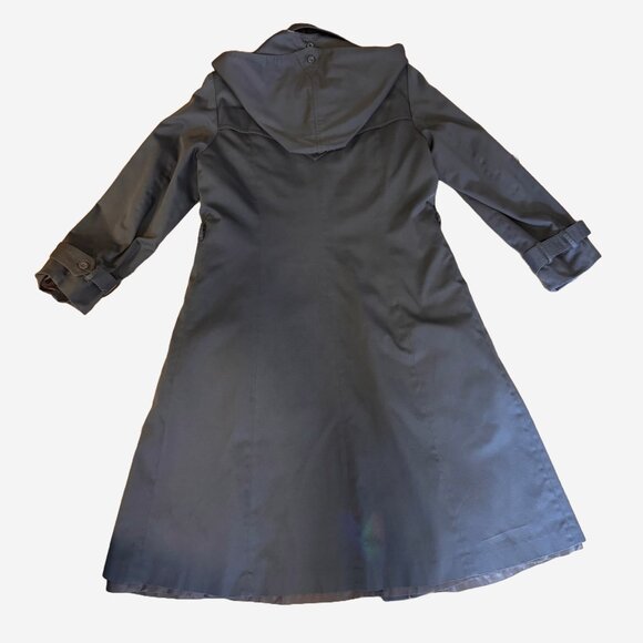 VTG Western Slate Blue A-Line Trench Coat with Zip-in Lining - Picture 2 of 13